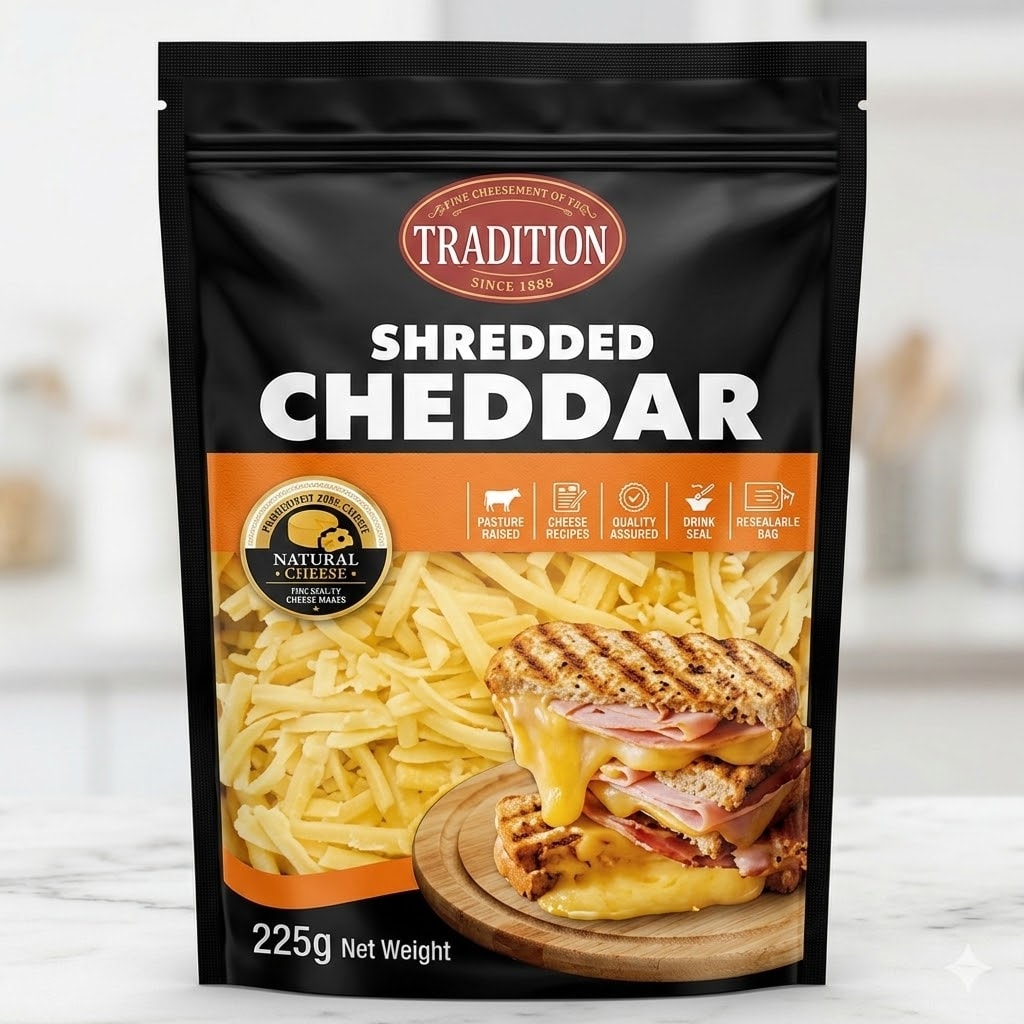 CHEDDAR SHREDDED