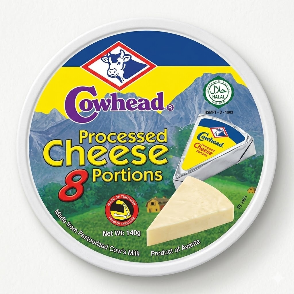 PROCESSED CHEESE 8S PORTION