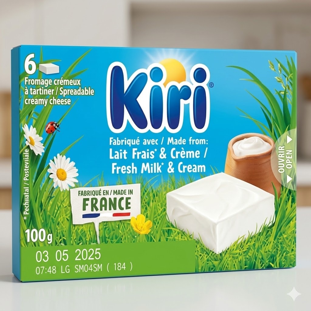 CREAM CHEESE PLAIN BLUE