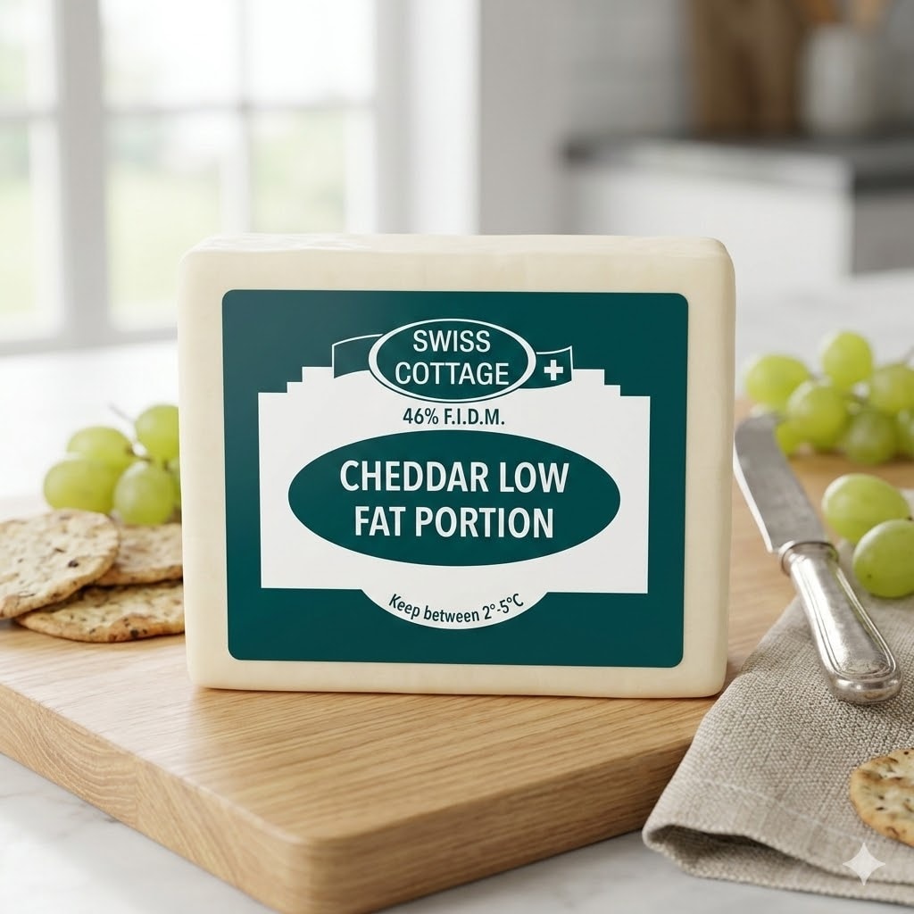 CHEDDAR LOW FAT PORTION