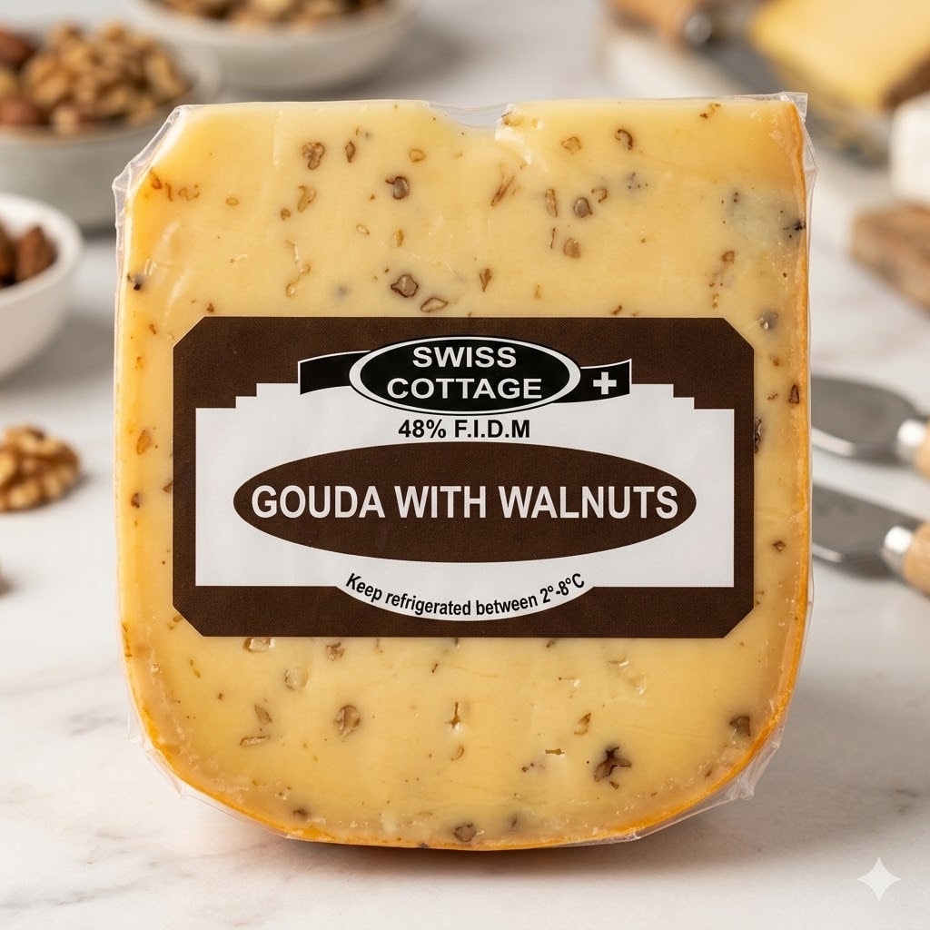 GOUDA WITH WALNUTS
