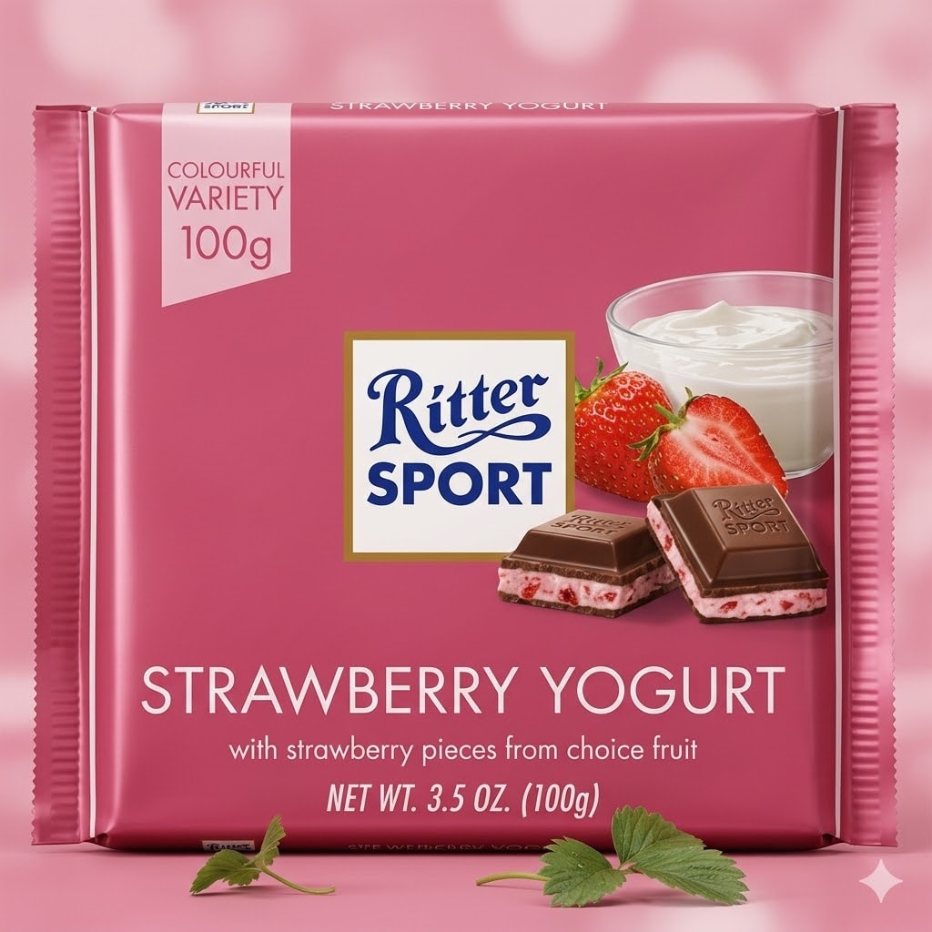 STRAWBERRY YOGURT 12X100G