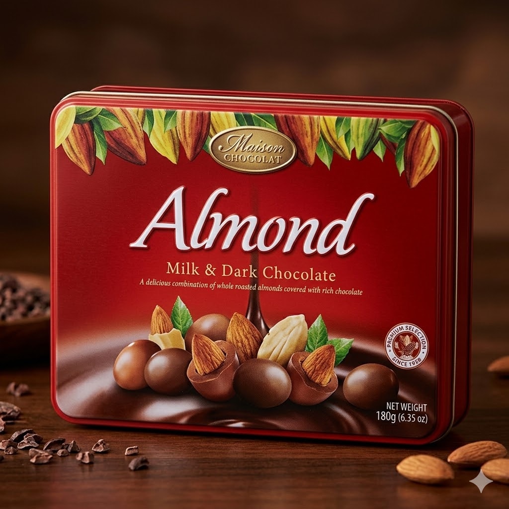 ALMOND MILK DARK CHOCOLATE