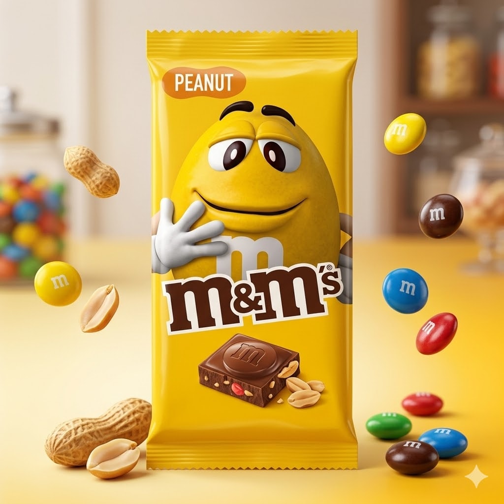 M&M CHOCO PEANUT 16X165G
