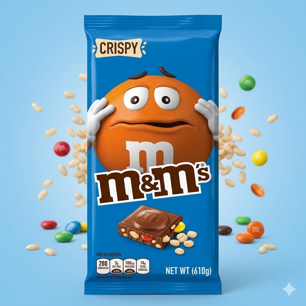 M&M CRISPY BAR (16X165G)