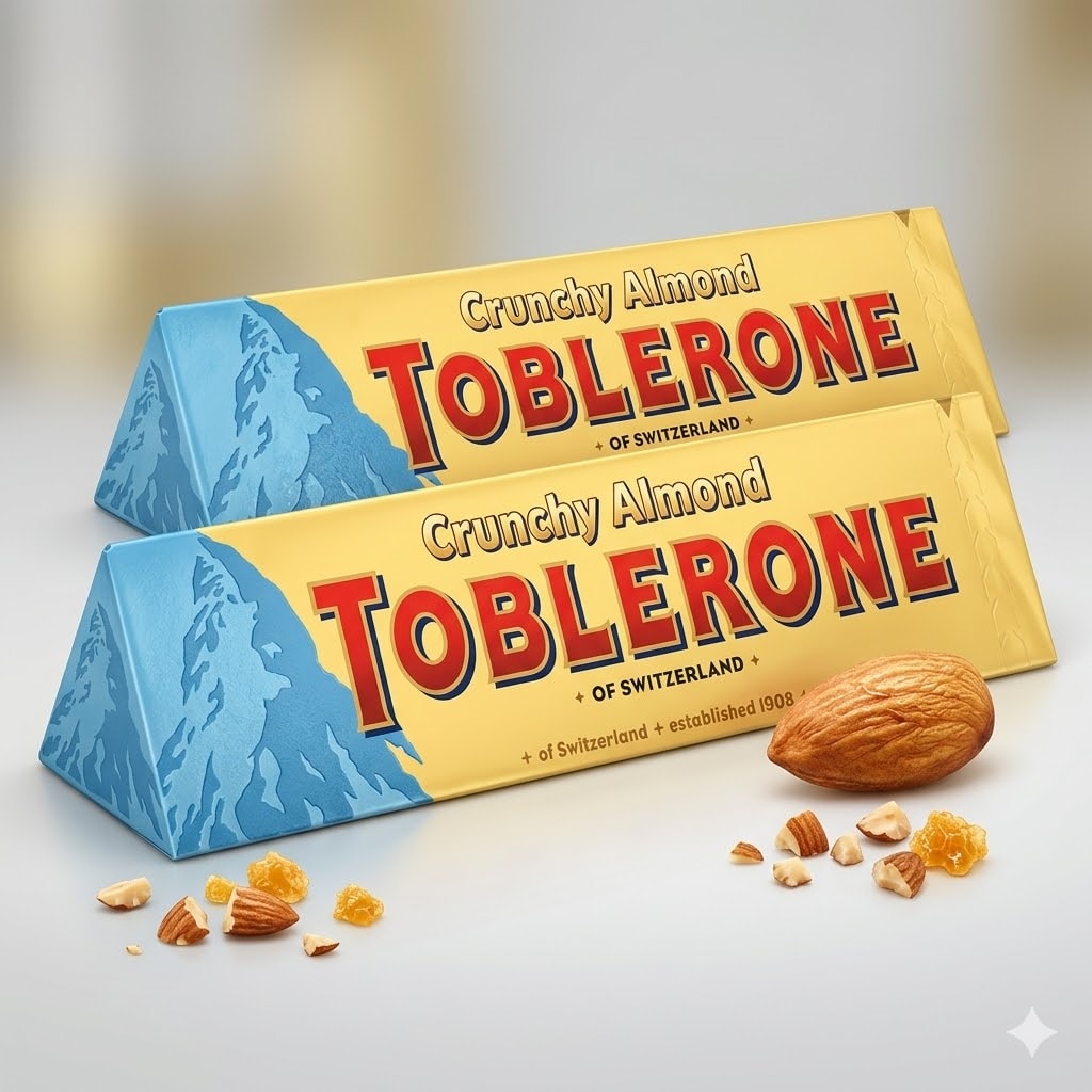 TOBLERONE CRUNCHY ALMOND
