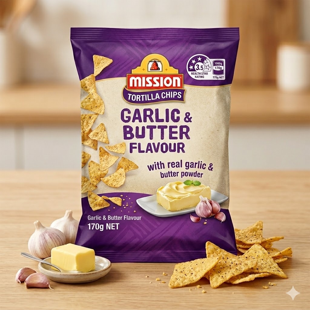 YELLOW GARLIC & BUTTER FRIED CHIP