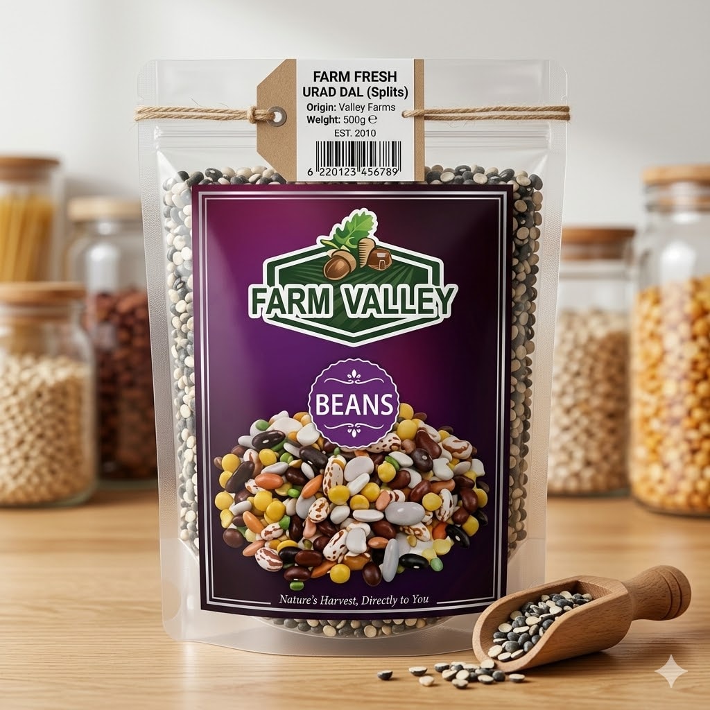 LENTILS BLACK & WHITE